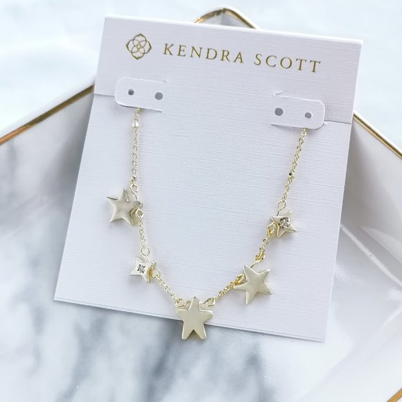 Kendra Scott Jae Star Gold Choker 